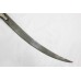 Sword Dagger Knife Silver Koftgiri Damascus Steel Blade Horse Face Handle D13
